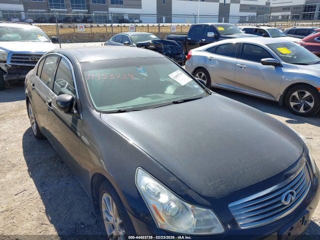 2007 Infiniti G35 Journey მანქანა იყიდება აუქციონზე, vin: JNKBV61E17M722117, აუქციონის ნომერი: 44453739
