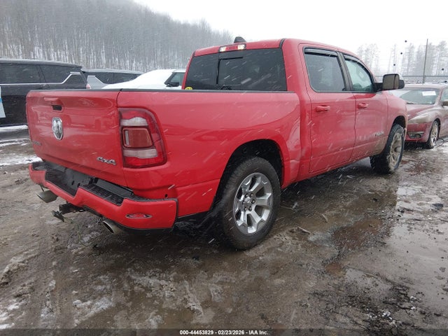 44453829 :رقم المزاد ، 1C6SRFFT4KN802941 vin ، 2019 Ram 1500 Big Horn/lone Star  4x4 5'7 Box مزاد بيع