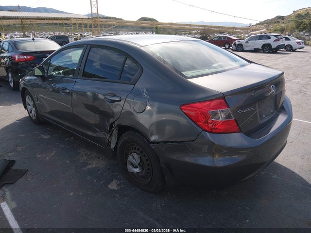 Продажа на аукционе авто 2012 Honda Civic Lx, vin: 19XFB2F55CE370133, номер лота: 44454030