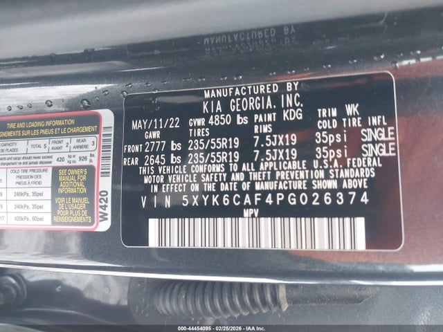 KIA Sportage X-line 2023 5XYK6CAF4PG026374 Image 9