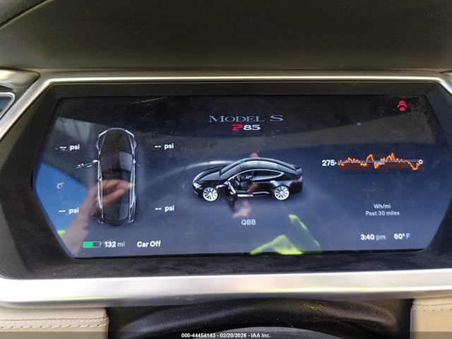 Продаж на аукціоні авто 2012 Tesla Model S Performance/signature Performance, vin: 5YJSA1DP4CFP01245, номер лоту: 44454143