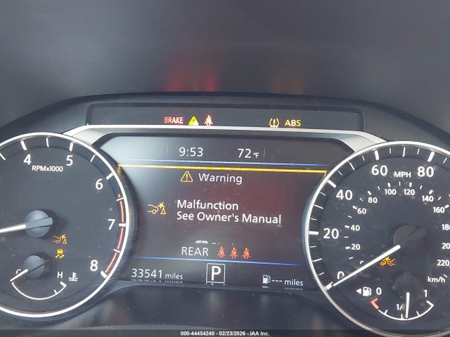 1N4BL4DV7SN363114 Nissan Altima Sv Fwd