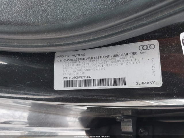 2015 AUDI A6 WAUFGAFC9FN031432 Photo 8