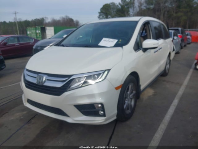 2019 Honda Odyssey Ex-l მანქანა იყიდება აუქციონზე, vin: 5FNRL6H74KB017973, აუქციონის ნომერი: 44454263