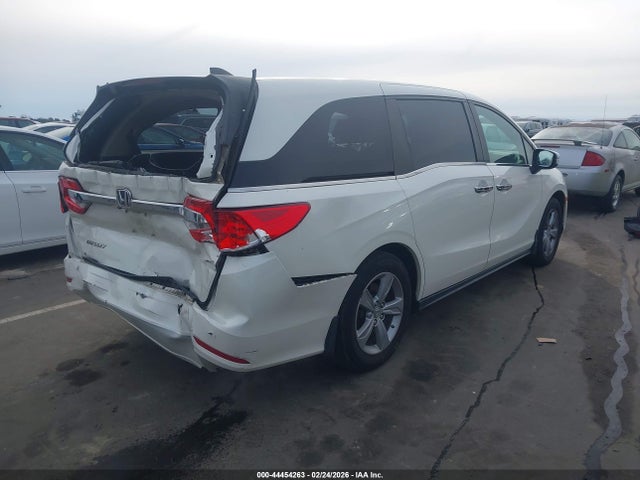 2019 Honda Odyssey Ex-l მანქანა იყიდება აუქციონზე, vin: 5FNRL6H74KB017973, აუქციონის ნომერი: 44454263