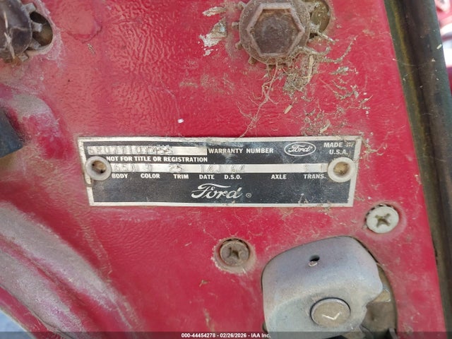 1966 FORD MUSTANG 6R07T107455 Photo 8