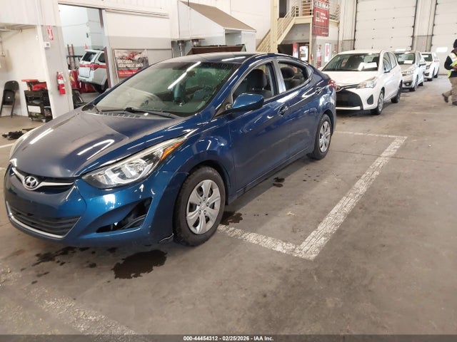 44454312 :رقم المزاد ، 5NPDH4AE8GH758287 vin ، 2016 Hyundai Elantra Se مزاد بيع