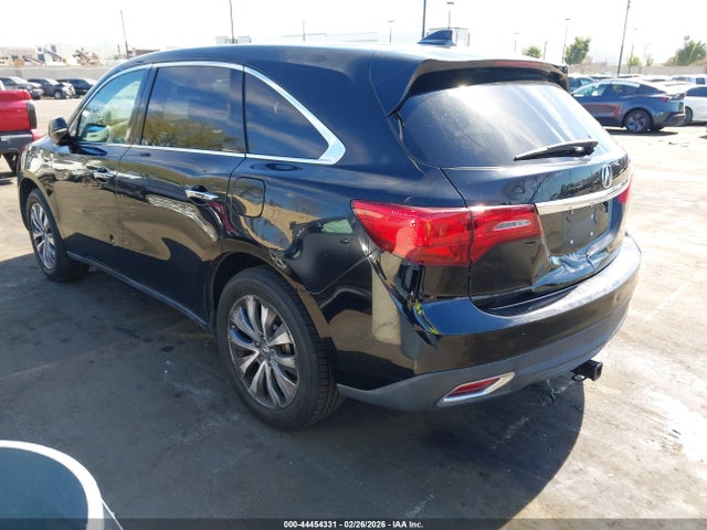 Acura Mdx Technology Package 2014 5FRYD3H47EB017787 Image 3