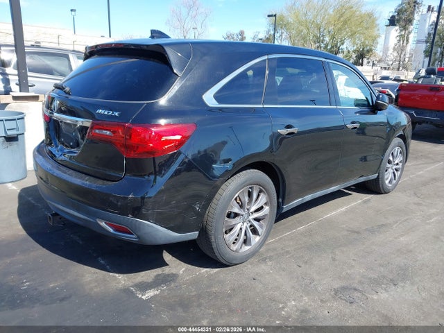 Acura Mdx Technology Package 2014 5FRYD3H47EB017787 Image 4