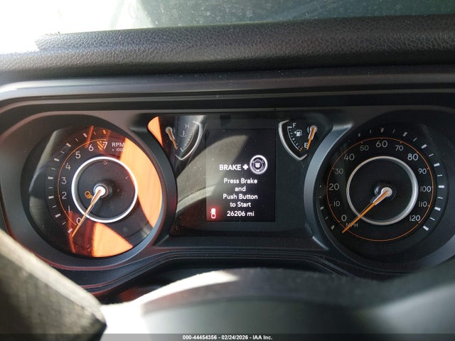 44454356 :رقم المزاد ، 1C6HJTAG7RL132916 vin ، 2024 Jeep Gladiator Nighthawk مزاد بيع