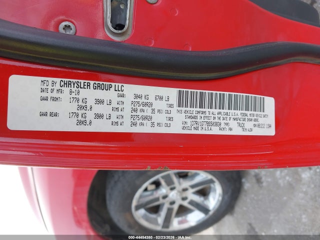 Aukcja sprzedaży 2011 Ram Ram 1500 Sport, vin: 1D7RV1GT7BS503830, numer aukcji: 44454380