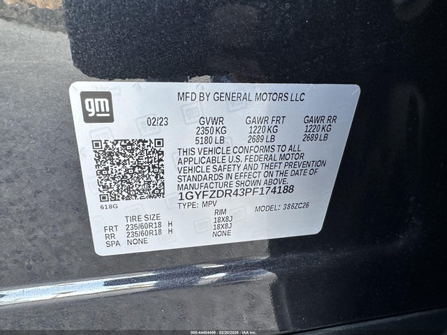 2023 CADILLAC XT4 1GYFZDR43PF174188 Photo 8
