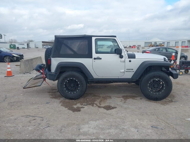 2012 Jeep Wrangler Sport მანქანა იყიდება აუქციონზე, vin: 1C4AJWAG7CL205785, აუქციონის ნომერი: 44454448
