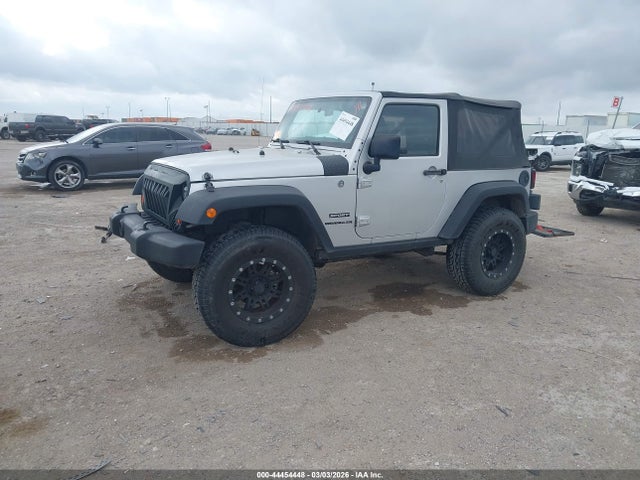 2012 Jeep Wrangler Sport მანქანა იყიდება აუქციონზე, vin: 1C4AJWAG7CL205785, აუქციონის ნომერი: 44454448