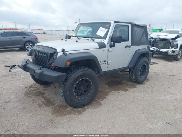 2012 Jeep Wrangler Sport მანქანა იყიდება აუქციონზე, vin: 1C4AJWAG7CL205785, აუქციონის ნომერი: 44454448
