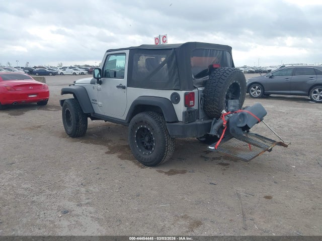 2012 Jeep Wrangler Sport მანქანა იყიდება აუქციონზე, vin: 1C4AJWAG7CL205785, აუქციონის ნომერი: 44454448