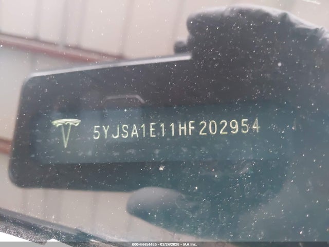 2017 TESLA MODEL S 5YJSA1E11HF202954 Photo 8