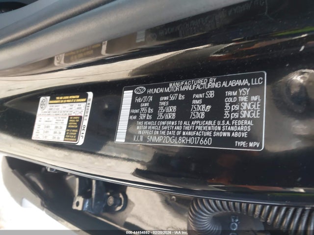 2024 HYUNDAI SANTA FE 5NMP2DGL8RH017660 Photo 8