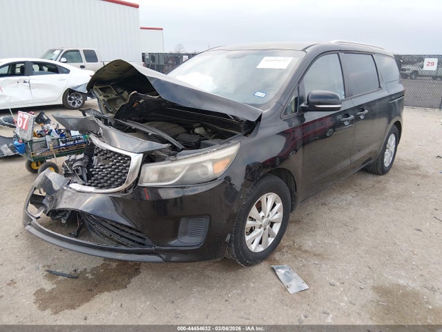 2016 Kia Sedona Lx მანქანა იყიდება აუქციონზე, vin: KNDMB5C14G6084912, აუქციონის ნომერი: 44454632