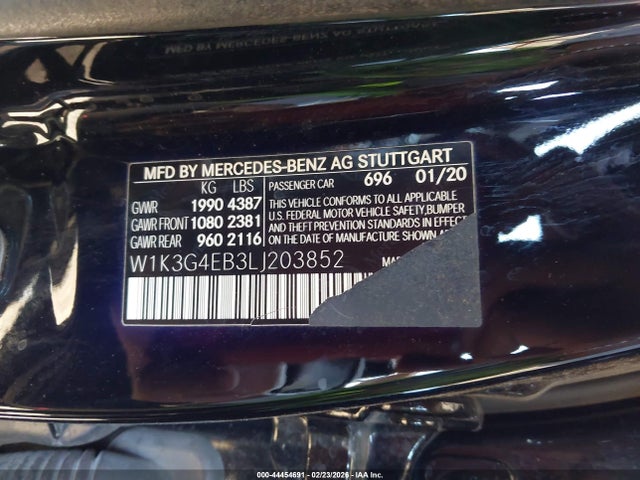 2020 MERCEDES-BENZ A 220 W1K3G4EB3LJ203852 Photo 8