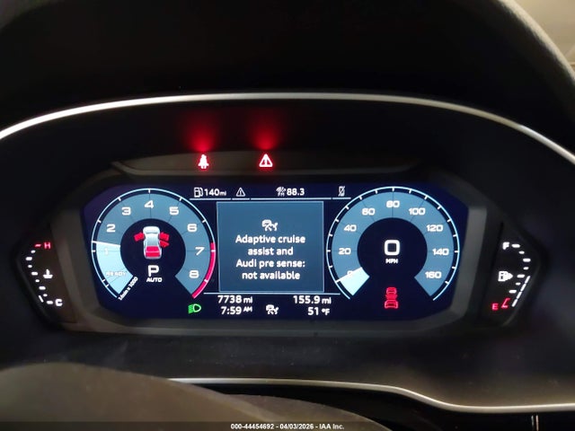 Продажа на аукционе авто 2025 Audi Q3 Premium 45 Tfsi S Line Quattro Tiptronic, vin: WA1DECF32S1027407, номер лота: 44454692