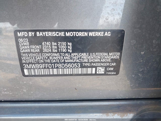2023 BMW 330I 3MW89FF01P8D56053 Photo 8