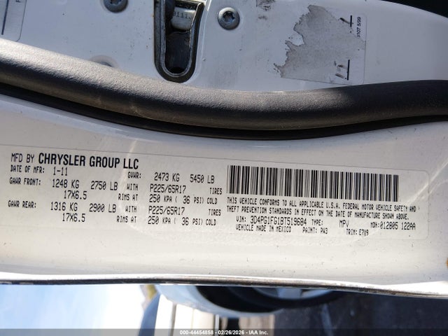 2011 DODGE JOURNEY 3D4PG1FG1BT519684 Photo 8