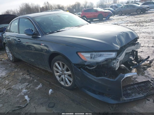 2013 AUDI A6 WAUGGAFC1DN062661 Photo 0