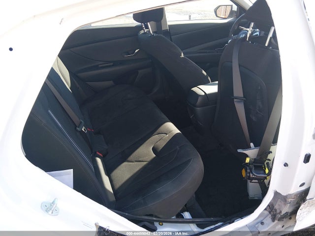 KMHLM4DJ0SU157594 Hyundai Elantra Hybrid Blue