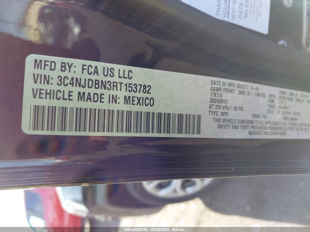 Jeep Compass Latitude 4x4 2024 3C4NJDBN3RT153782 Image 9