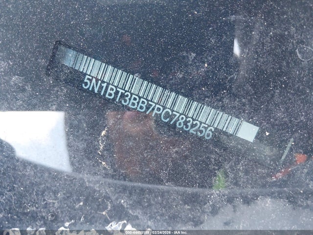 5N1BT3BB7PC783256 Nissan Rogue Sv Intelligent Awd