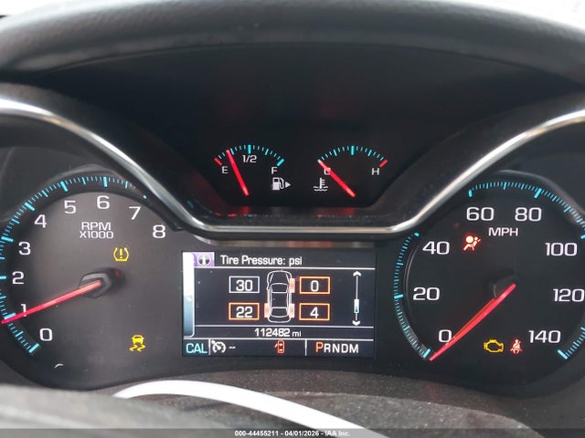 44455211 :رقم المزاد ، 2G1115S3XG9156657 vin ، 2016 Chevrolet Impala 2lt مزاد بيع