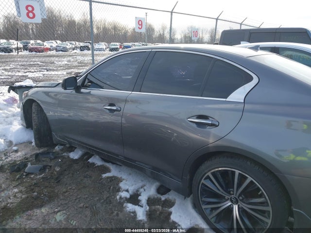 44455240 :رقم المزاد ، JN1EV7AR7KM593531 vin ، 2019 Infiniti Q50 3.0t Sport مزاد بيع