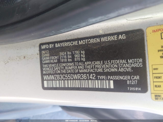 2013 MINI COUNTRYMAN WMWZB3C55DWR36142 Photo 8