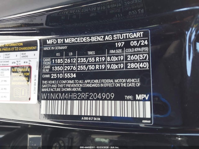 2024 MERCEDES-BENZ GLC 300 W1NKM4HB2RF204909 Photo 8