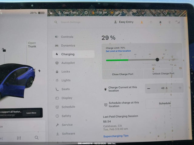 Продаж на аукціоні авто 2018 Tesla Model 3 Long Range/mid Range, vin: 5YJ3E1EA3JF044941, номер лоту: 44455316
