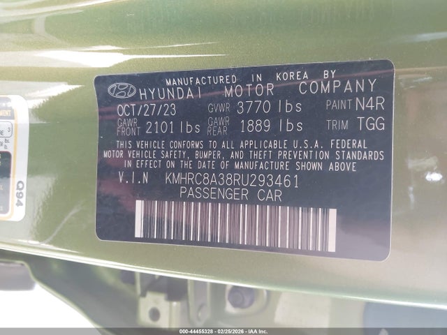 Продаж на аукціоні авто 2024 Hyundai Venue Sel, vin: KMHRC8A38RU293461, номер лоту: 44455328