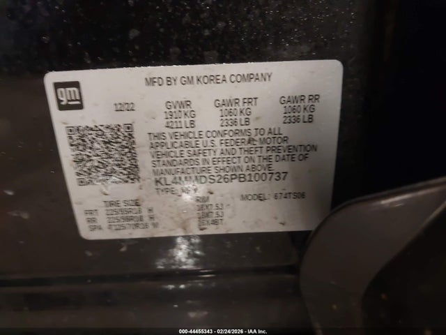 Продажа на аукционе авто 2023 Buick Encore Gx Select Fwd, vin: KL4MMDS26PB100737, номер лота: 44455343