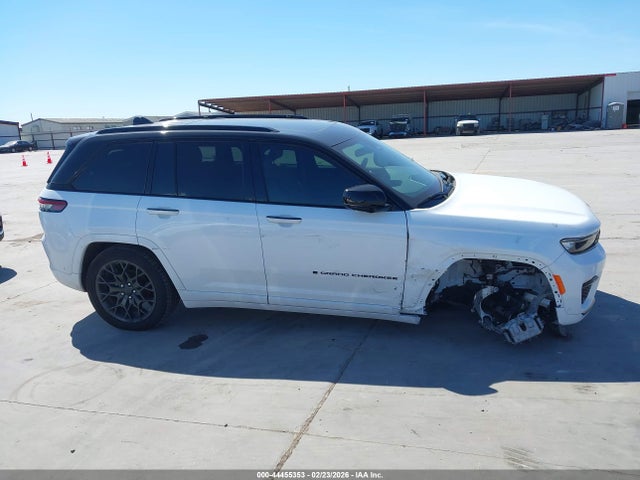 2025 Jeep Grand Cherokee Summit 4x4 მანქანა იყიდება აუქციონზე, vin: 1C4RJHEG7S8644236, აუქციონის ნომერი: 44455353