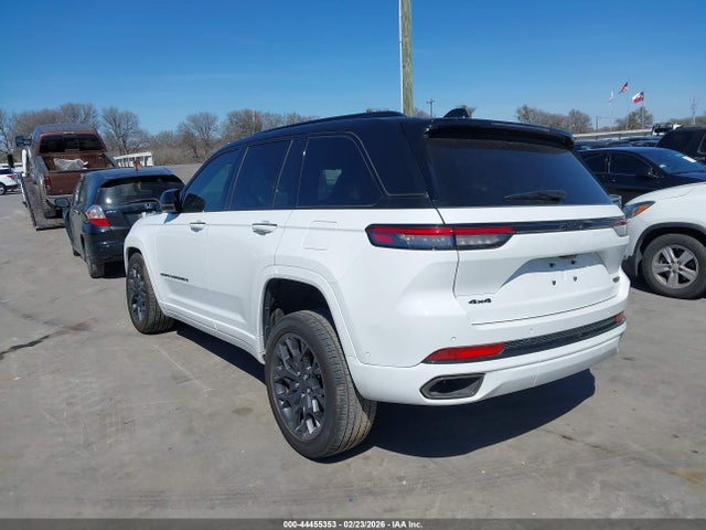 2025 Jeep Grand Cherokee Summit 4x4 მანქანა იყიდება აუქციონზე, vin: 1C4RJHEG7S8644236, აუქციონის ნომერი: 44455353