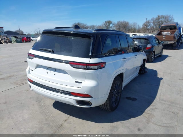 2025 Jeep Grand Cherokee Summit 4x4 მანქანა იყიდება აუქციონზე, vin: 1C4RJHEG7S8644236, აუქციონის ნომერი: 44455353