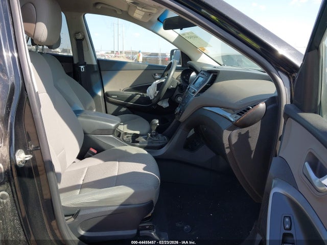 44455457 :رقم المزاد ، 5NMZT3LBXJH090126 vin ، 2018 Hyundai Santa Fe Sport 2.4l مزاد بيع