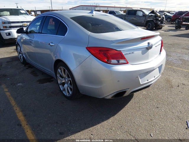 2012 Buick Regal Gs მანქანა იყიდება აუქციონზე, vin: 2G4GV5GV8C9173401, აუქციონის ნომერი: 44455545