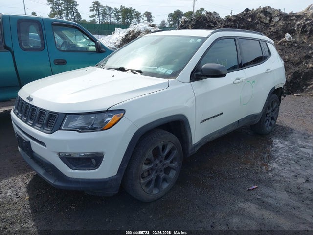 2021 Jeep Compass 80th Anniversary 4x4 მანქანა იყიდება აუქციონზე, vin: 3C4NJDEB2MT524439, აუქციონის ნომერი: 44455723