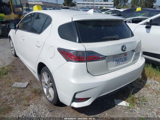 2014 Lexus Ct 200h მანქანა იყიდება აუქციონზე, vin: JTHKD5BH4E2207854, აუქციონის ნომერი: 44455751