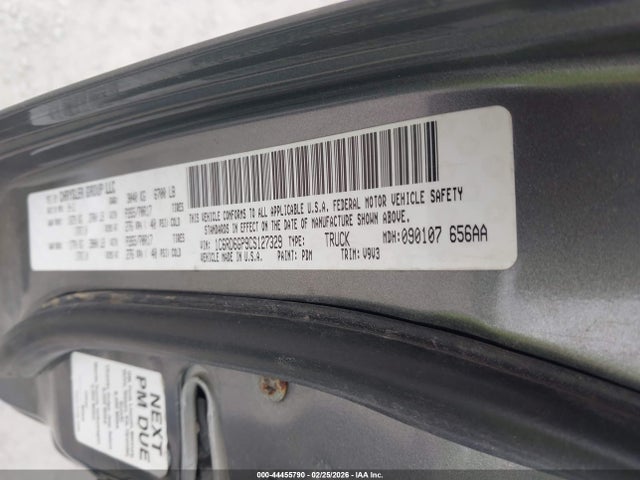 2012 Ram 1500 Slt მანქანა იყიდება აუქციონზე, vin: 1C6RD6GP9CS127329, აუქციონის ნომერი: 44455790