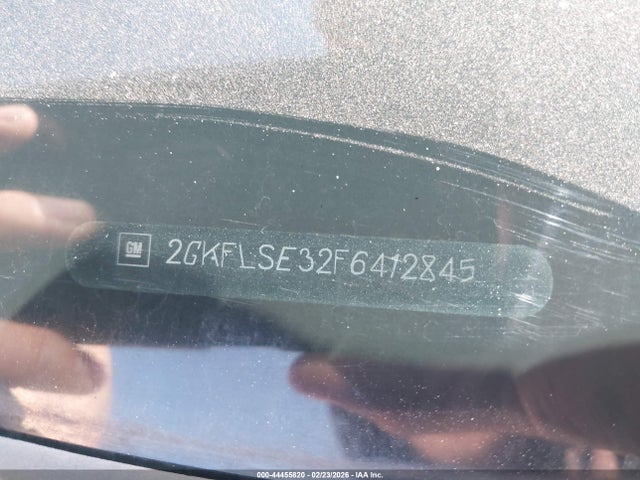 Продажа на аукционе авто 2015 Gmc Terrain Slt-1, vin: 2GKFLSE32F6412845, номер лота: 44455820