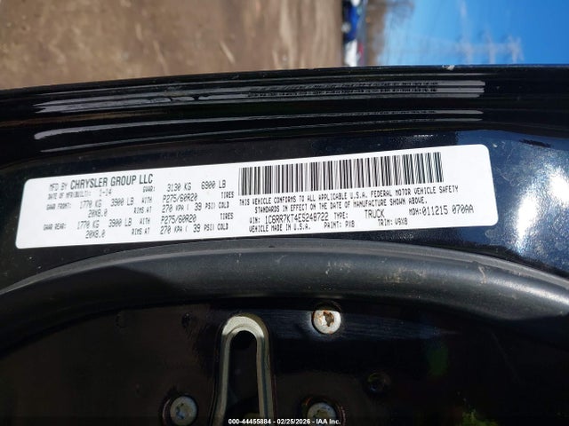 Aukcja sprzedaży 2014 Ram 1500 Express, vin: 1C6RR7KT4ES248722, numer aukcji: 44455884