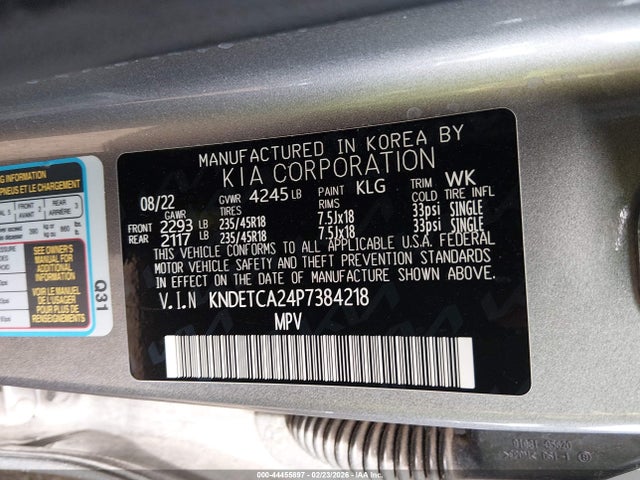 2023 KIA SELTOS KNDETCA24P7384218 Photo 8