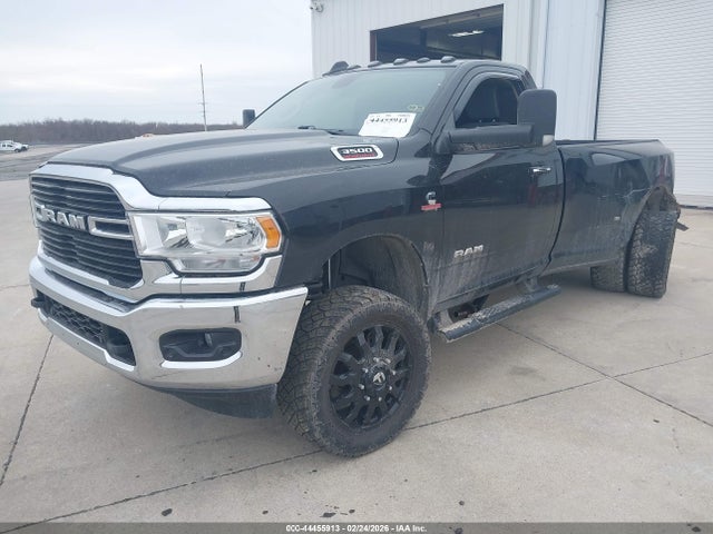 44455913 :رقم المزاد ، 3C63RRBL3KG585029 vin ، 2019 Ram 3500 Big Horn  4x4 8' Box مزاد بيع